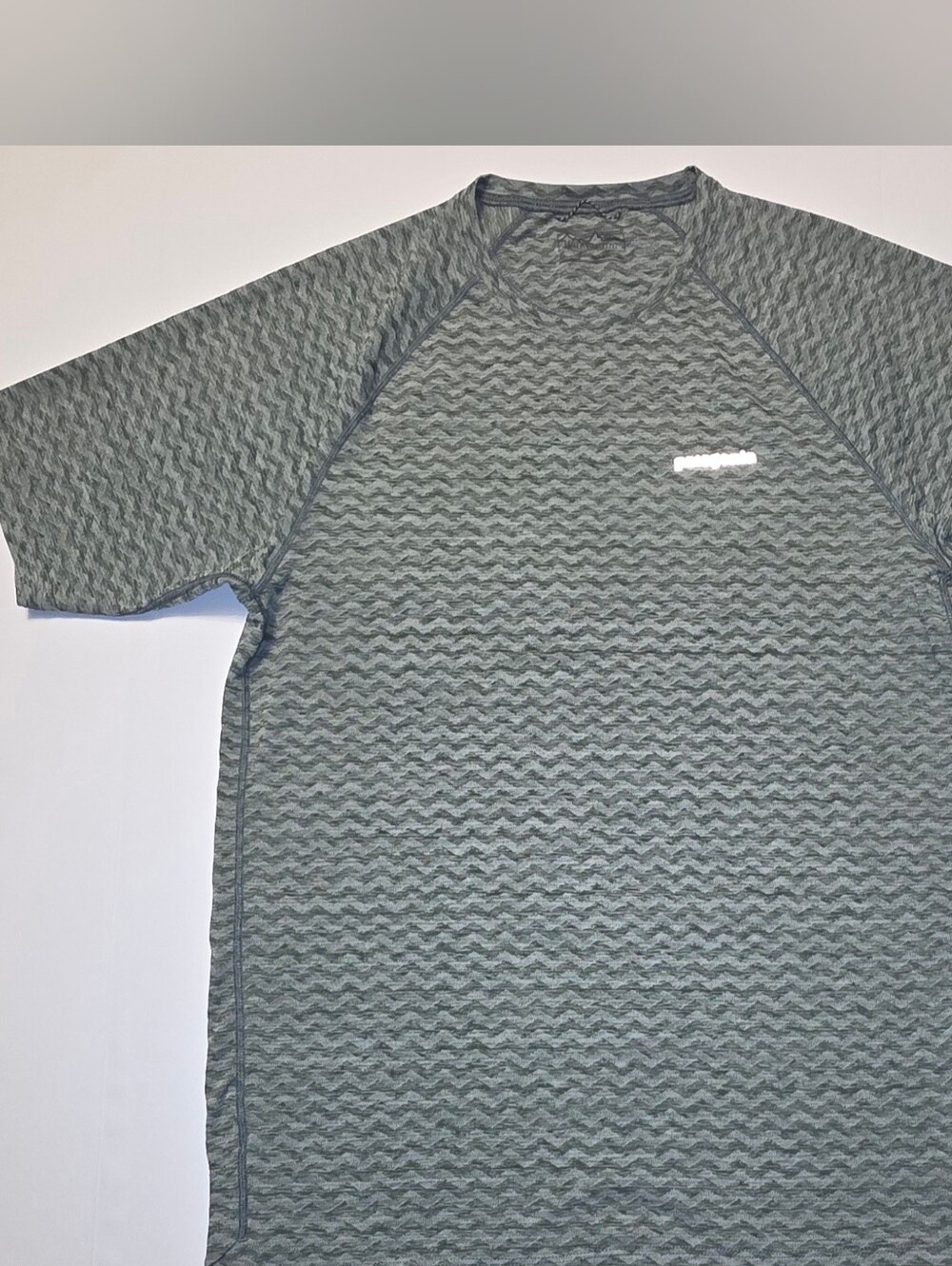 Athletic Short Sleeve Performance Tee - Heathered Green